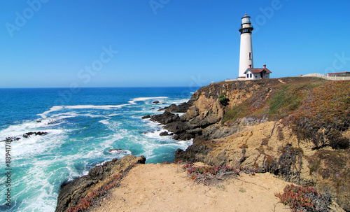 Pigeon Point / Pigeon Point Lighthouse south of San Francisco California photo