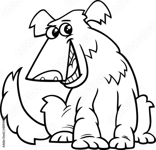 shaggy dog coloring book