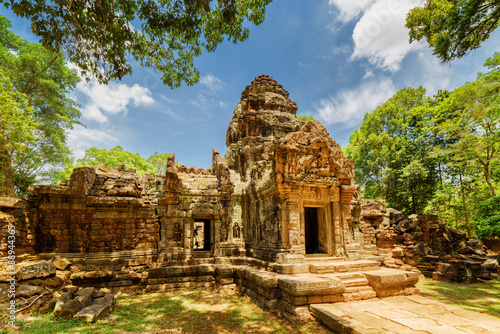 Ancient gopura of Ta Som temple in Angkor  Siem Reap  Cambodia