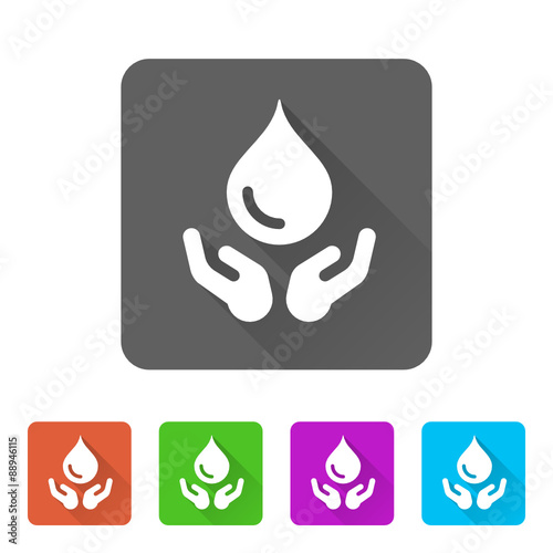 App Icon Long Shadow - 5 Colors