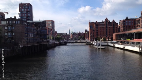 Hamburg im Zeitraffer. Magdeburger Hafen