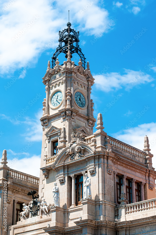 City hall in Valencia, Spain
