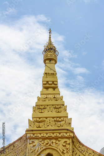 temple at Mandalay city of Myanmar Burma