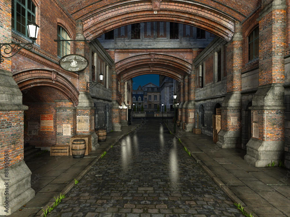 Fototapeta premium 町並み