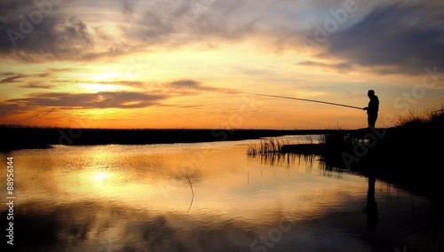 Sunset Fisherman © Arsel