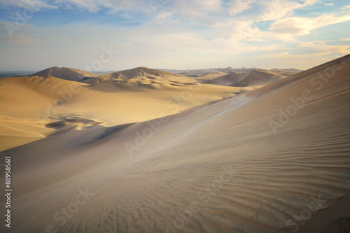 Dunes of Huacachina  Ica  Peru