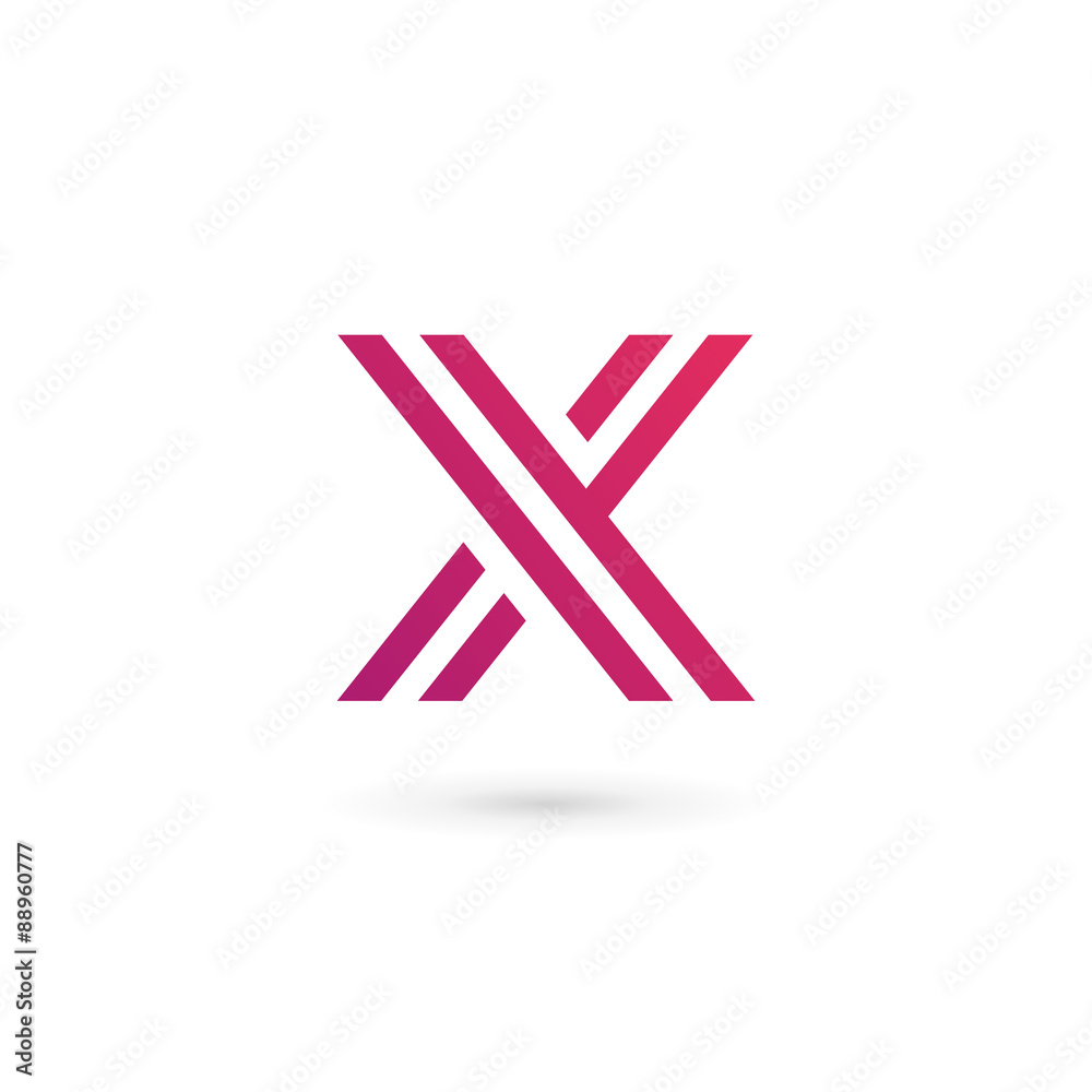 Letter X logo icon design template elements Letter X logo icon design template elements