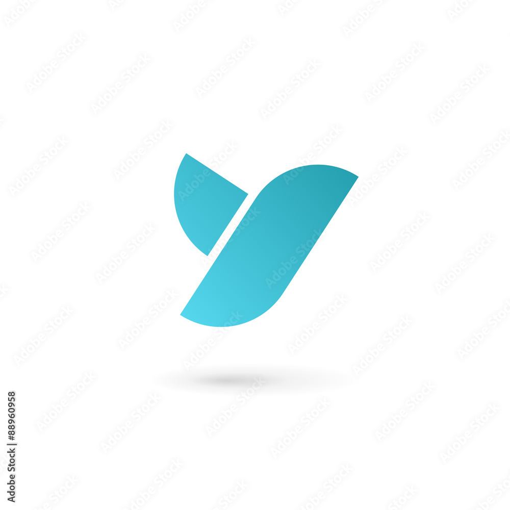 Letter Y bird logo icon design template elements Letter Y bird logo icon design template elements