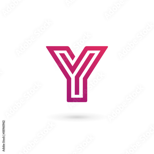 Letter Y logo icon design template elements