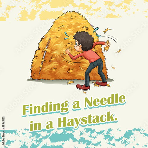 Finding a needle in a haystack
