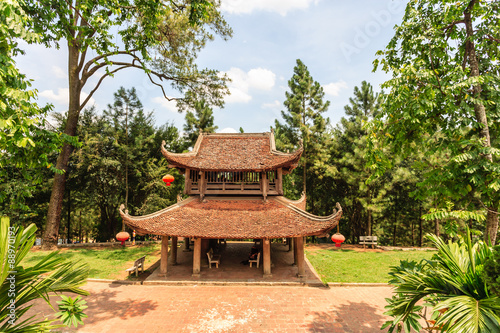Vietnamese temple in Hanoi, Vietnam