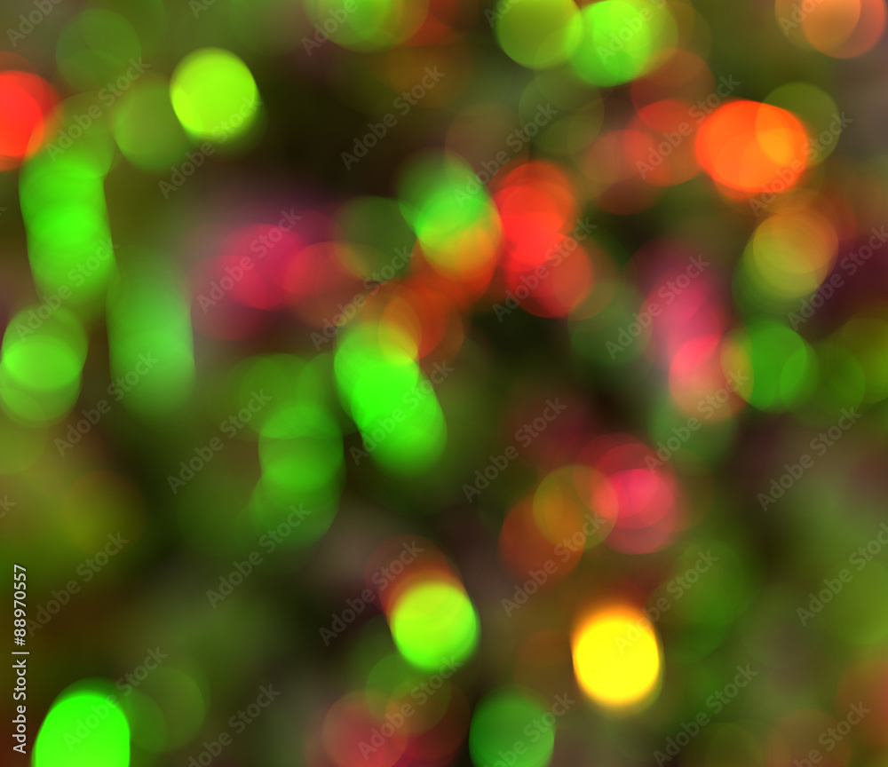 Obraz premium Colorful background with defocused lights