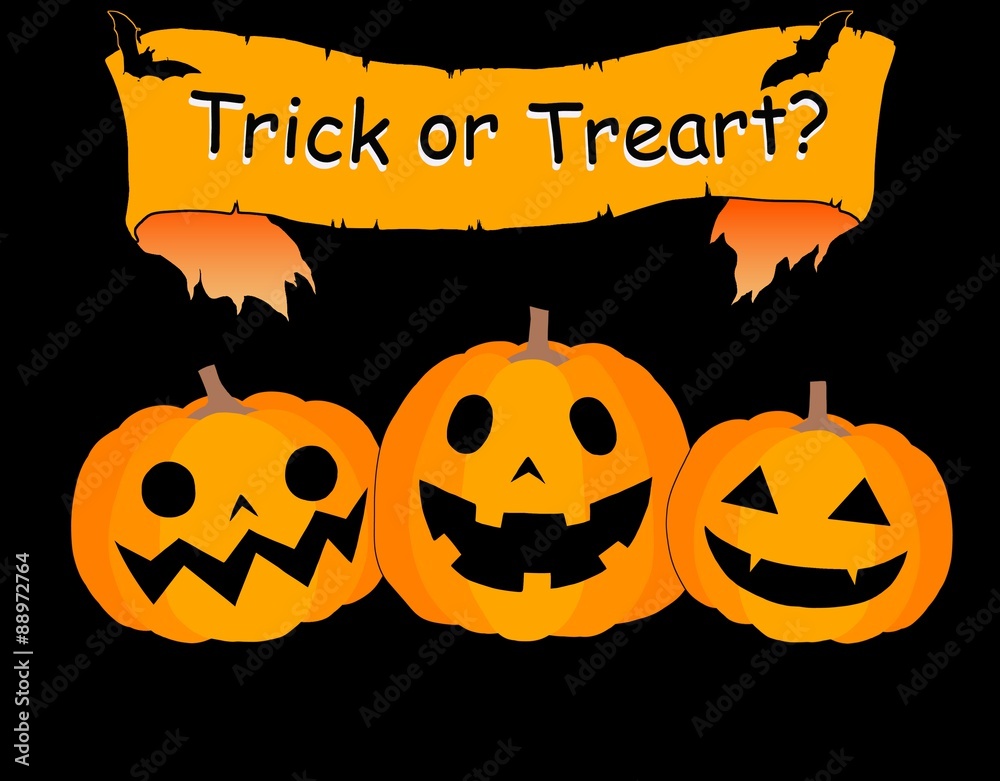 ハロウィン3ジャックオーランタントリックオアトリート黒背景 Stock Illustration Adobe Stock ハロウィン3ジャックオーランタントリックオアトリート黒背景 Stock Illustration Adobe Stock