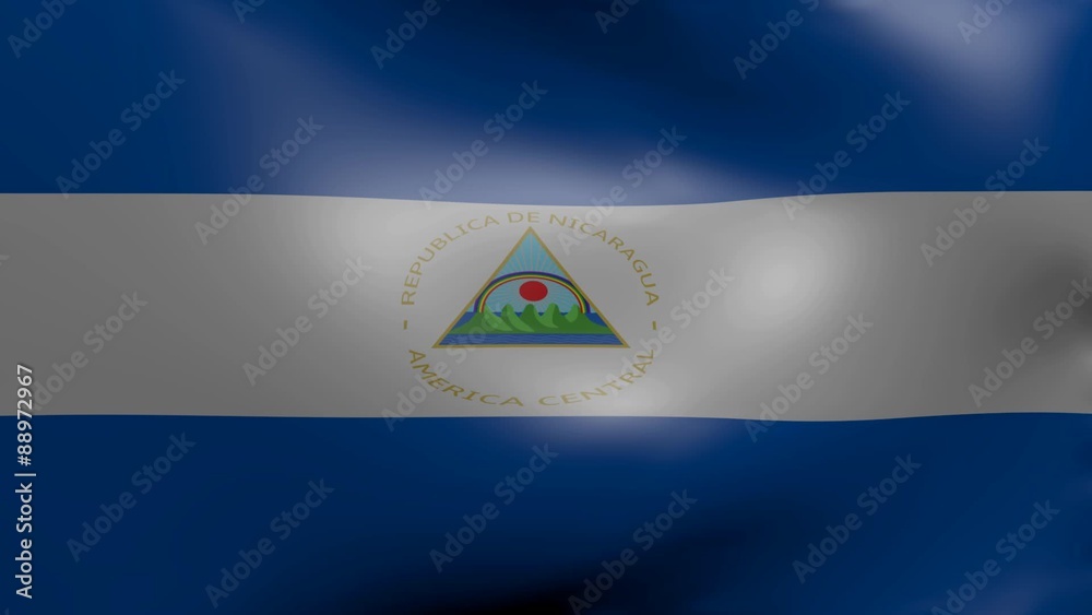 nicaragua strong wind flag