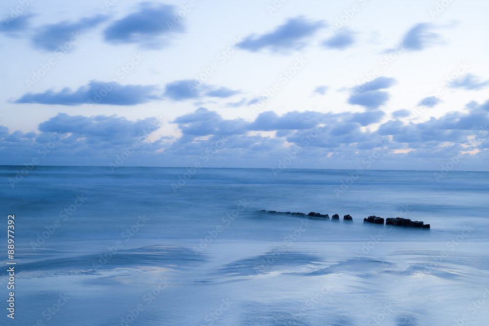 Obraz premium Morgenstimmung an der Ostsee