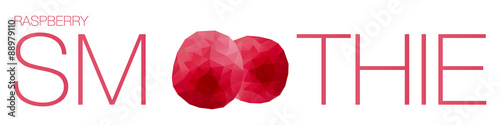 raspberry smoothie.