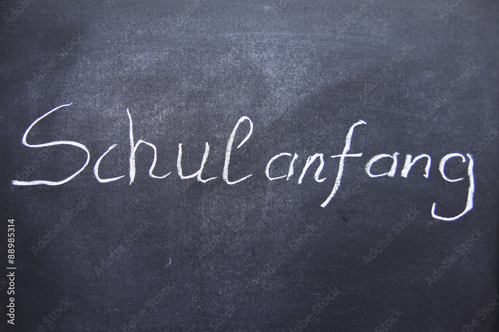 Fototapeta premium Schule Tafel Kreide Universität
