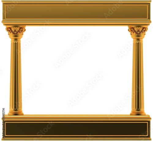 Gold Columns Arc