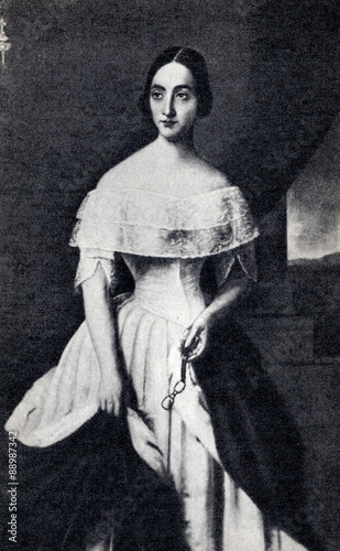 Yekaterina Goncharova, Baroness van Heekeren (N. Weltz, 1840)   © Juulijs
