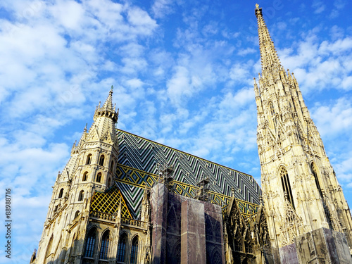 Photography St. Stephan cathedral in Vienna