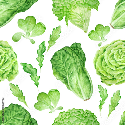 salad seamless pattern