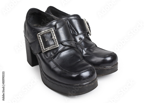 Old women's ankle boots