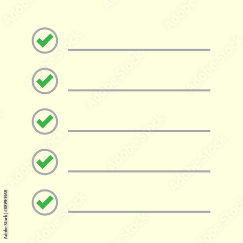 Checklist