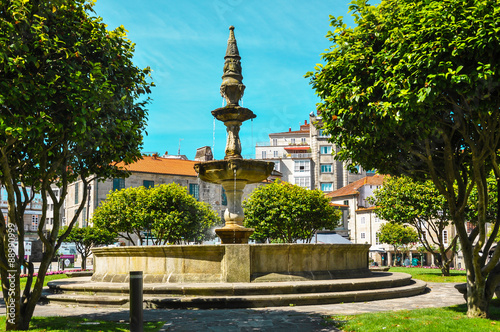 Fonte da Ferrería, Pontevedra, Galicia, España