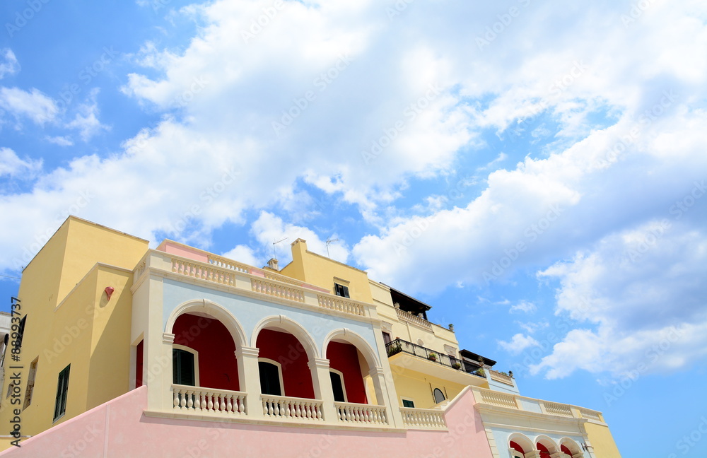 Fototapeta premium The mediterranean house