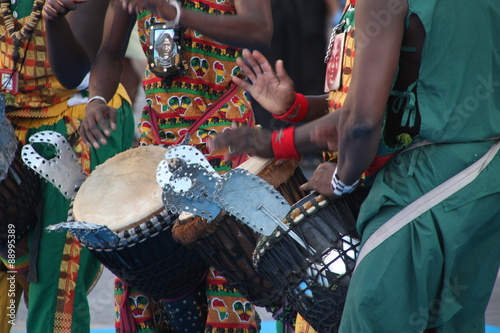 Músicos de folklore de Senegal photo