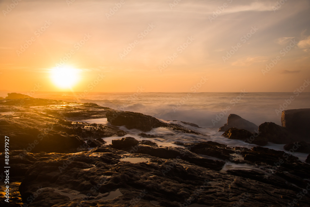 Sonnenaufgang im Süden von Sri Lanka