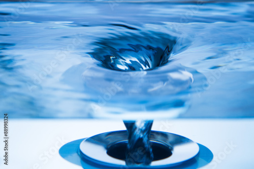Water -  Vortex - Whirlpool - Maelstrom
Spinning underwater vortex against white background
