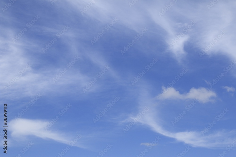 Fototapeta premium blue sky cloud before raining 