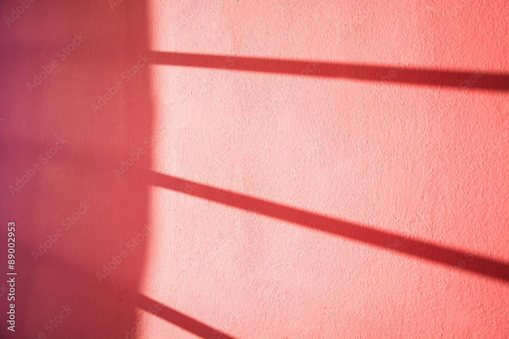 Fototapeta premium Shadow in the room wall