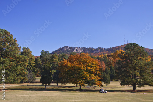 Foto Crowders Mountain Golf Course in North Carolina during the Fall