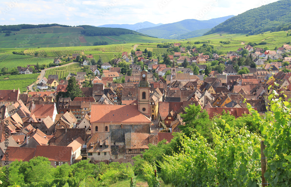 Alsace village de Riquewihr
