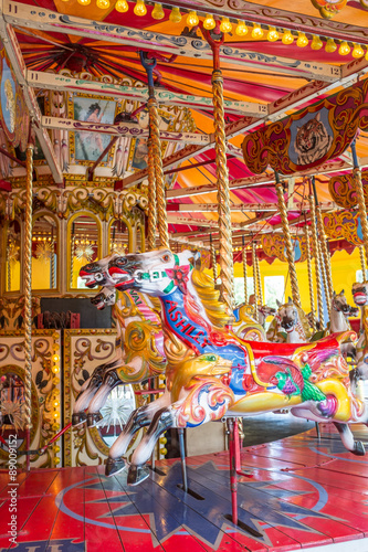 Merry go round photo