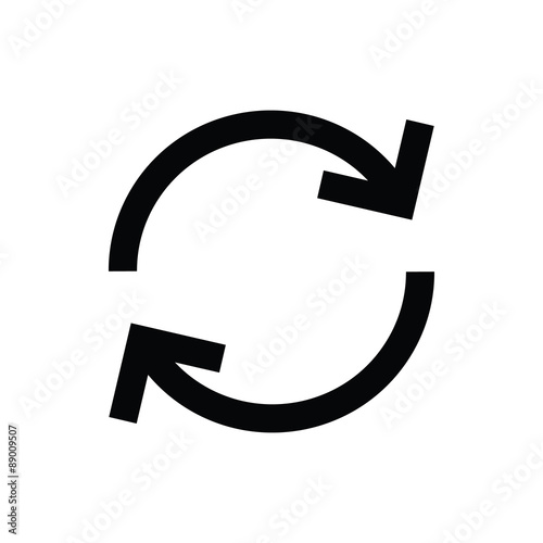 Synchronization Vector Icon