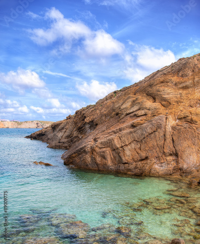 Fototapeta Naklejka Na Ścianę i Meble -  Menorcan cliffs