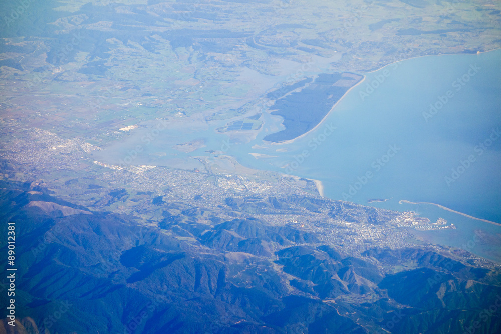 Fototapeta premium Southern Alps in Taranaki