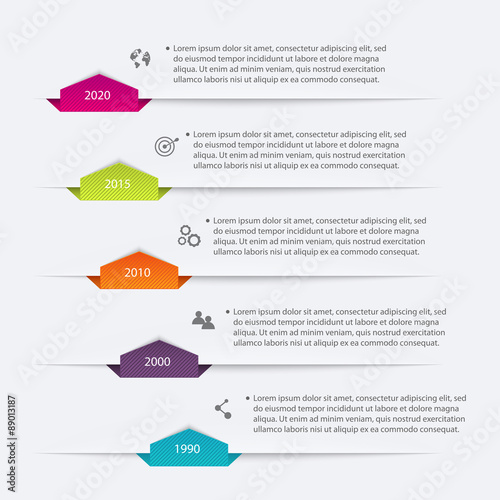 Timeline Infographic Design Templates.