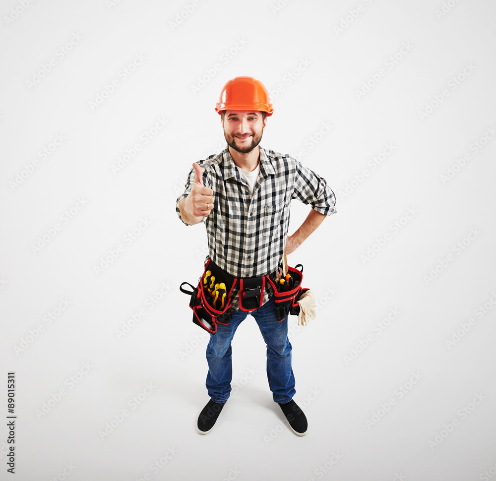 view from above of smiley builder view from above of smiley builder