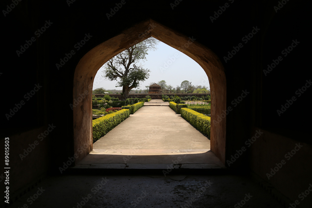 Obraz premium Orcha in Indien