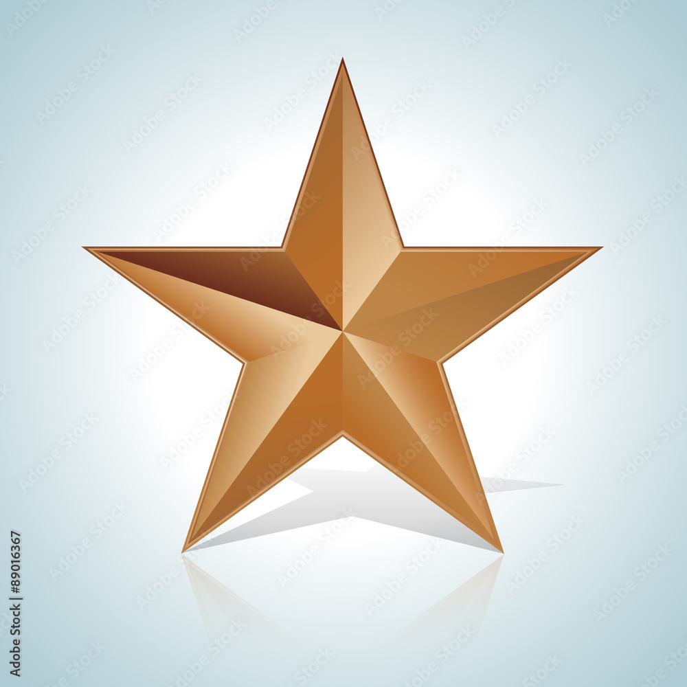 Obraz premium Copper Star