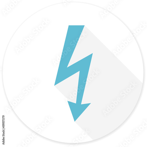 Free Download bolt flat design modern icon - GFXLoad