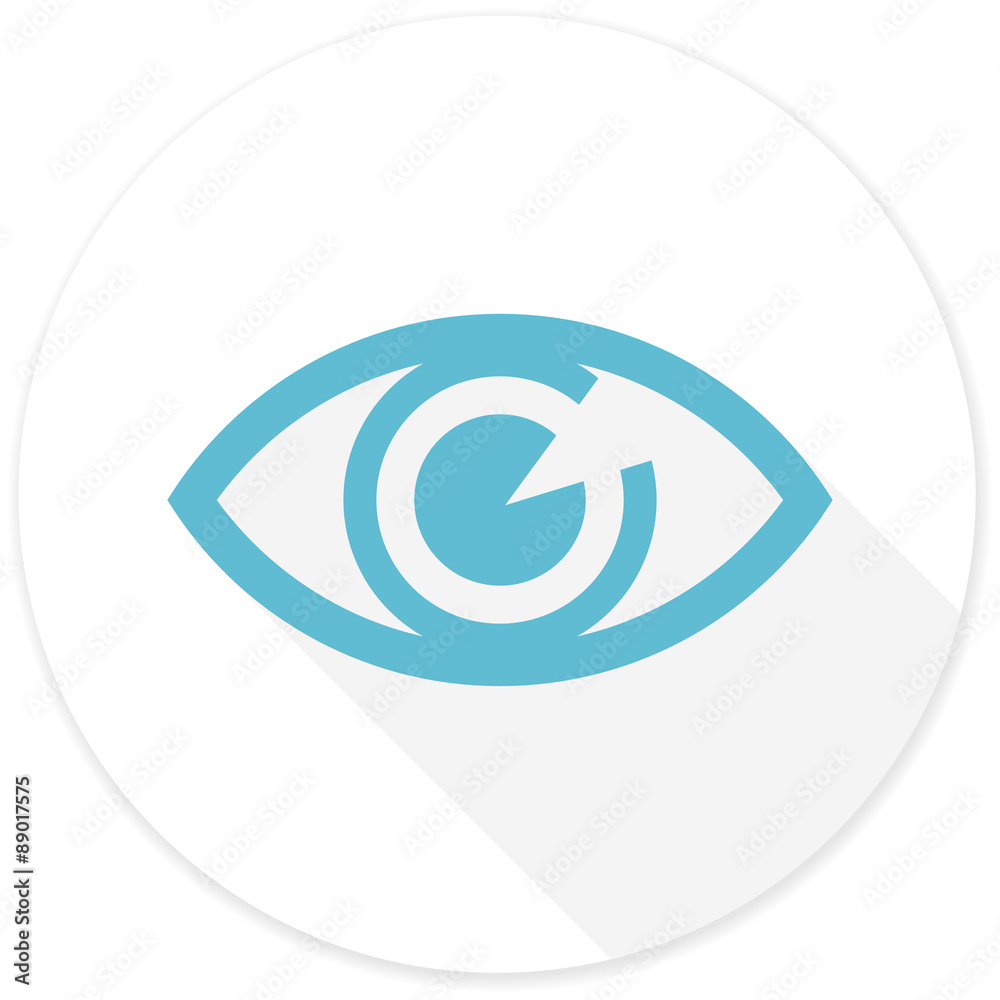 eye flat design modern icon eye flat design modern icon