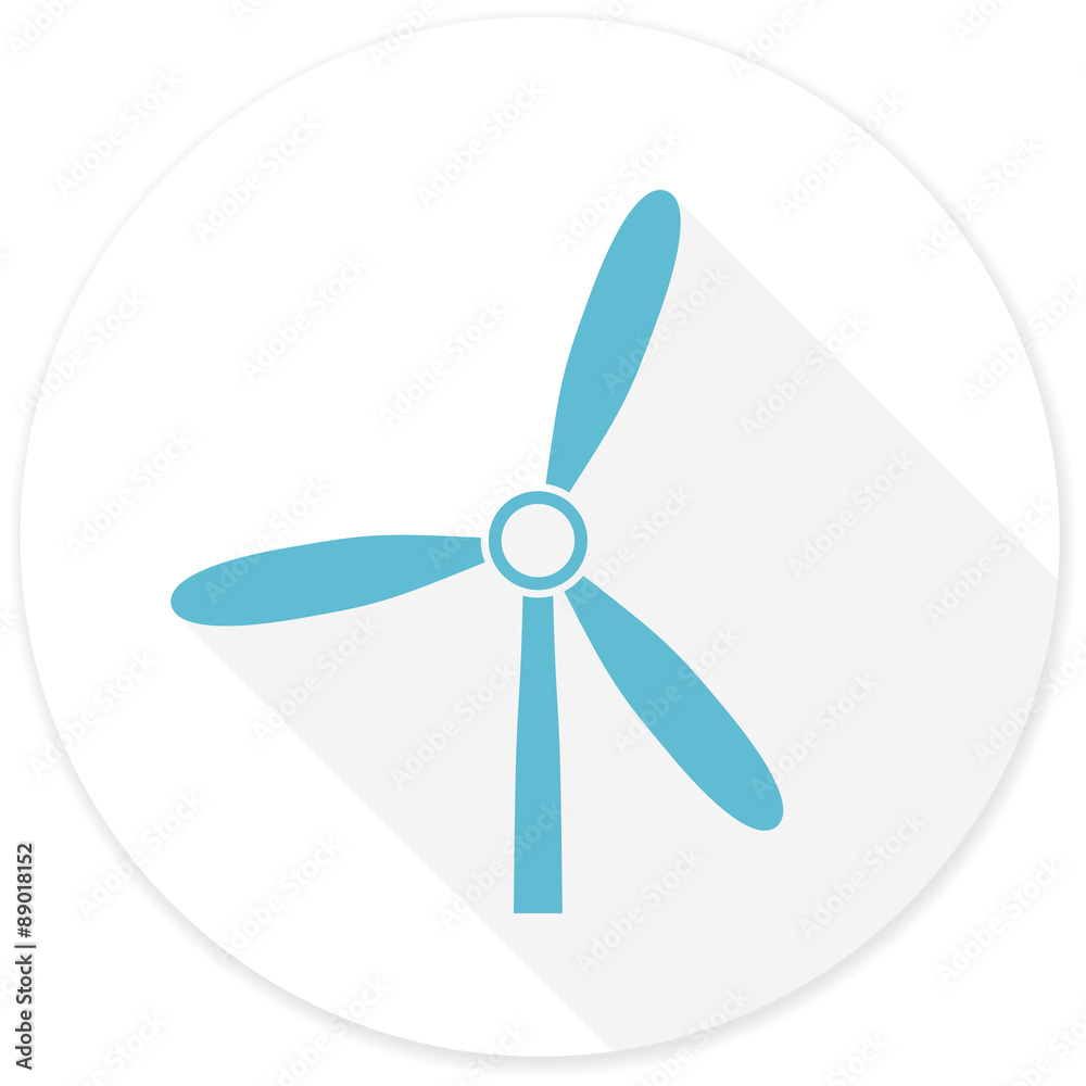 windmill flat design modern icon