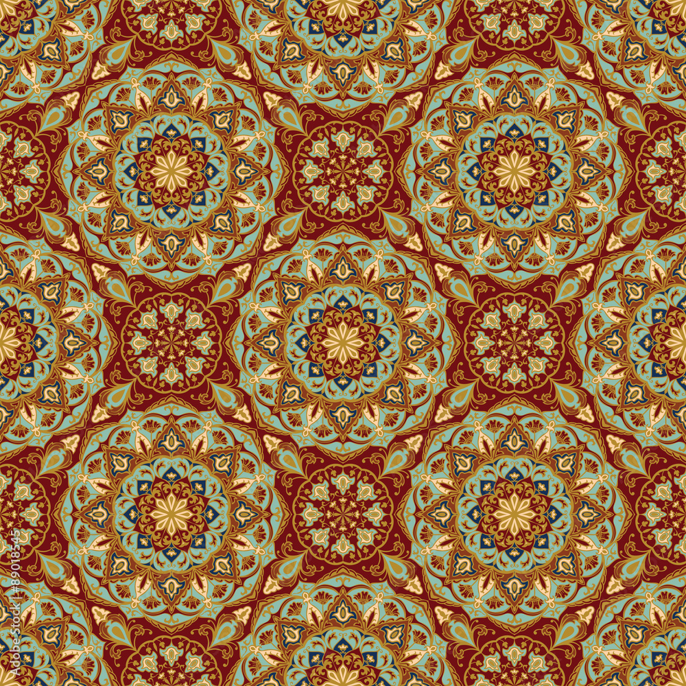 Stylized medieval pattern.