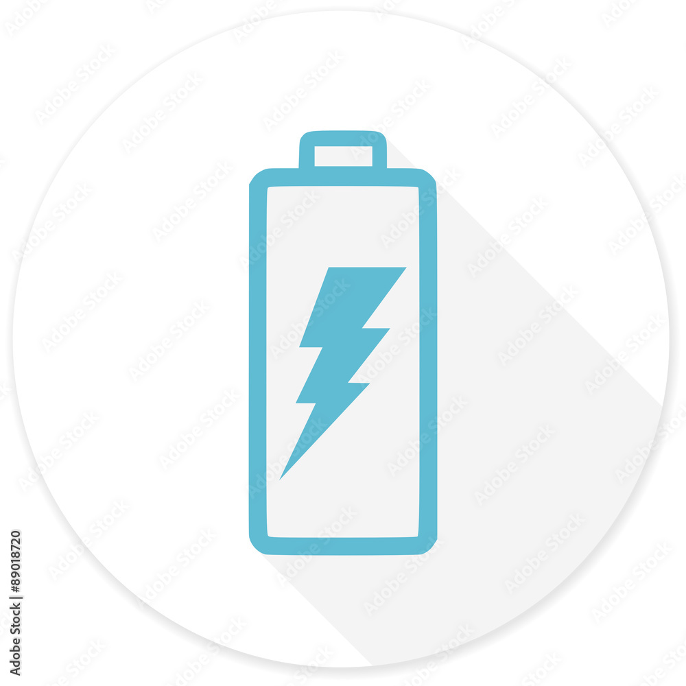 battery flat design modern icon battery flat design modern icon