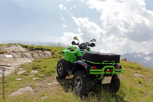 Motorsport mit dem ATV im Gebirge